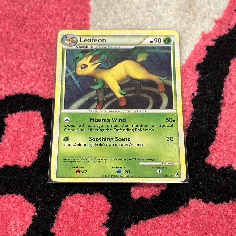 Leafeon 13 – Pokémon TCG Call of Legends – Played